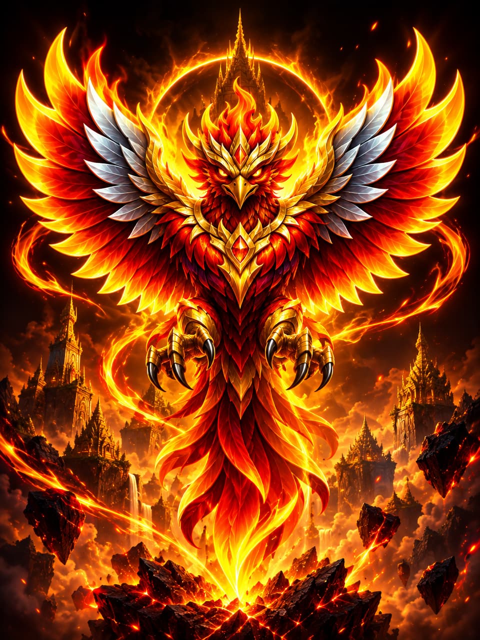 ภาพเกม Fortune Garuda ที่ออกแบบใหม่สำหรับ wing - วิง